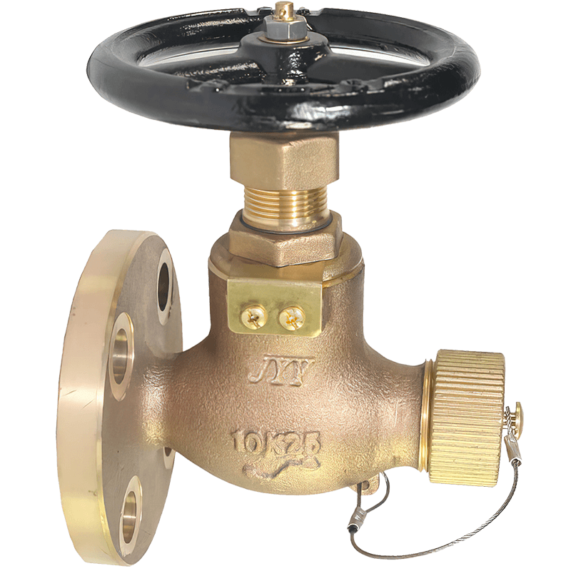 Marine Bronze Hose Globe Valve K Nakajima System Jis F O S K Vana